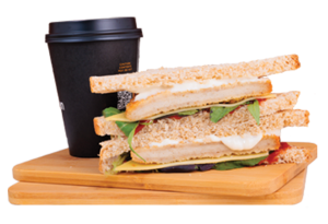 Sandwich-and-coffee